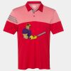 Men's Heathered 3-Stripes Colorblocked Polo Thumbnail