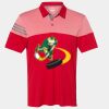 Men's Heathered 3-Stripes Colorblocked Polo Thumbnail