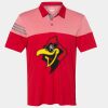 Men's Heathered 3-Stripes Colorblocked Polo Thumbnail