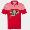 Men's Heathered 3-Stripes Colorblocked Polo Thumbnail