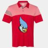 Men's Heathered 3-Stripes Colorblocked Polo Thumbnail