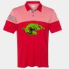 Men's Heathered 3-Stripes Colorblocked Polo Thumbnail