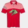Men's Heathered 3-Stripes Colorblocked Polo Thumbnail