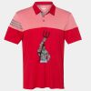 Men's Heathered 3-Stripes Colorblocked Polo Thumbnail