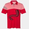 Men's Heathered 3-Stripes Colorblocked Polo Thumbnail