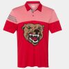 Men's Heathered 3-Stripes Colorblocked Polo Thumbnail