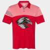 Men's Heathered 3-Stripes Colorblocked Polo Thumbnail