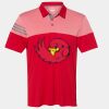 Men's Heathered 3-Stripes Colorblocked Polo Thumbnail