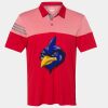 Men's Heathered 3-Stripes Colorblocked Polo Thumbnail