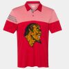Men's Heathered 3-Stripes Colorblocked Polo Thumbnail