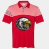 Men's Heathered 3-Stripes Colorblocked Polo Thumbnail