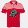 Men's Heathered 3-Stripes Colorblocked Polo Thumbnail