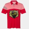 Men's Heathered 3-Stripes Colorblocked Polo Thumbnail