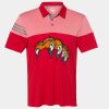 Men's Heathered 3-Stripes Colorblocked Polo Thumbnail