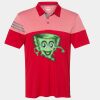 Men's Heathered 3-Stripes Colorblocked Polo Thumbnail
