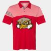 Men's Heathered 3-Stripes Colorblocked Polo Thumbnail