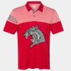 Men's Heathered 3-Stripes Colorblocked Polo Thumbnail