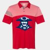 Men's Heathered 3-Stripes Colorblocked Polo Thumbnail