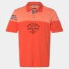 Men's Heathered 3-Stripes Colorblocked Polo Thumbnail