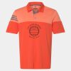 Men's Heathered 3-Stripes Colorblocked Polo Thumbnail