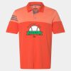 Men's Heathered 3-Stripes Colorblocked Polo Thumbnail