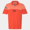 Men's Heathered 3-Stripes Colorblocked Polo Thumbnail