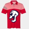Men's Heathered 3-Stripes Colorblocked Polo Thumbnail