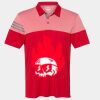 Men's Heathered 3-Stripes Colorblocked Polo Thumbnail