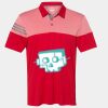 Men's Heathered 3-Stripes Colorblocked Polo Thumbnail