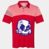 Men's Heathered 3-Stripes Colorblocked Polo Thumbnail