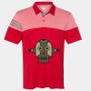 Men's Heathered 3-Stripes Colorblocked Polo Thumbnail