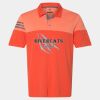 Men's Heathered 3-Stripes Colorblocked Polo Thumbnail
