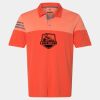 Men's Heathered 3-Stripes Colorblocked Polo Thumbnail