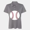 Women's Heathered Polo Thumbnail