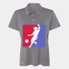 Women's Heathered Polo Thumbnail
