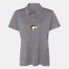 Women's Heathered Polo Thumbnail
