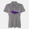 Women's Heathered Polo Thumbnail