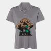 Women's Heathered Polo Thumbnail