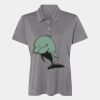 Women's Heathered Polo Thumbnail