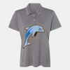 Women's Heathered Polo Thumbnail