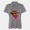 Women's Heathered Polo Thumbnail