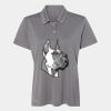 Women's Heathered Polo Thumbnail
