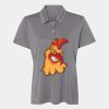 Women's Heathered Polo Thumbnail