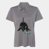 Women's Heathered Polo Thumbnail
