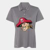 Women's Heathered Polo Thumbnail