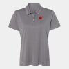 Women's Heathered Polo Thumbnail
