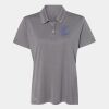 Women's Heathered Polo Thumbnail
