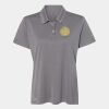 Women's Heathered Polo Thumbnail