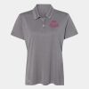 Women's Heathered Polo Thumbnail