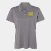 Women's Heathered Polo Thumbnail